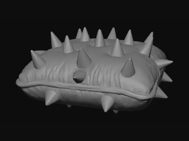 3D model for Spiked Velvet Pillow