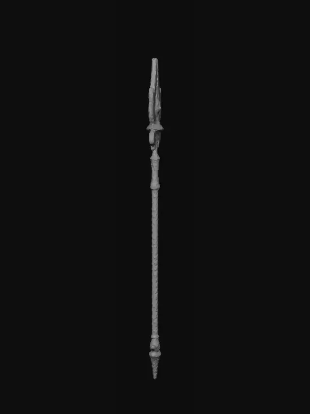 3D model for Crimson Flame Spear