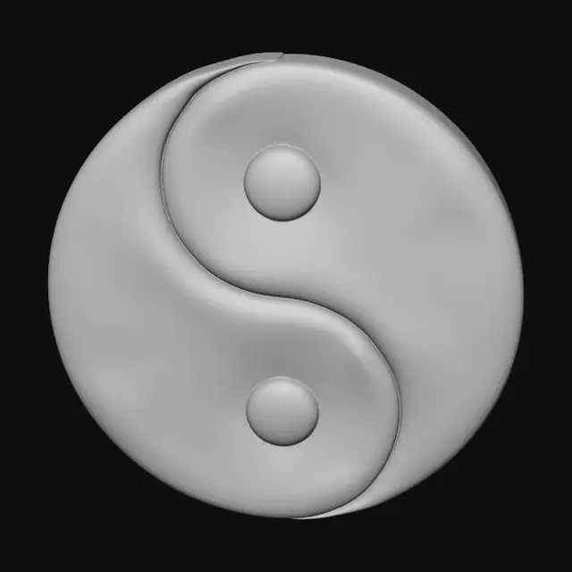 3D model for Yin Yang