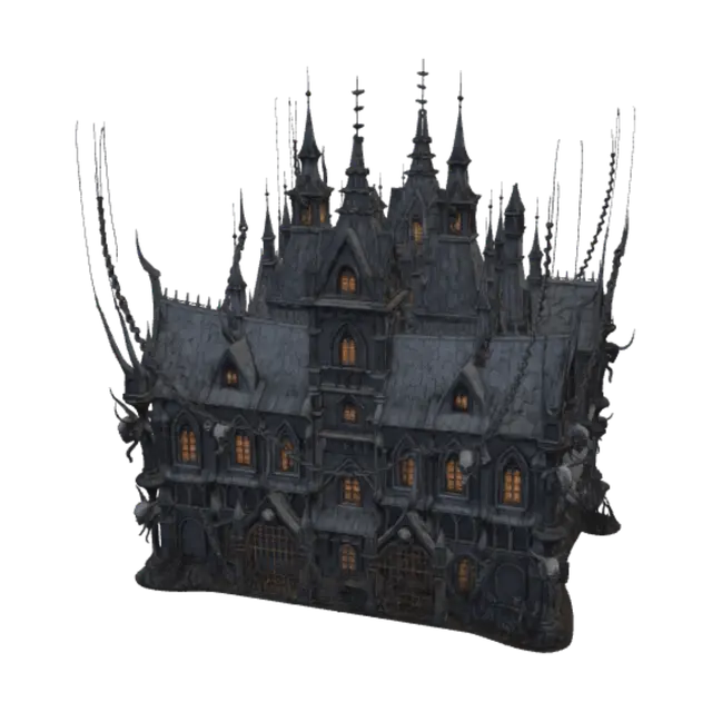 3D model for Skullspire Cathedral