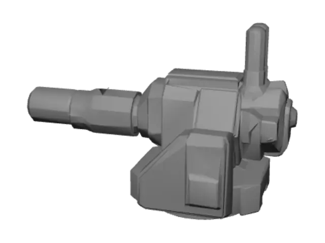 3D model for Twin Barrel Siege Cannon