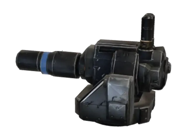 3D model for Twin Barrel Siege Cannon