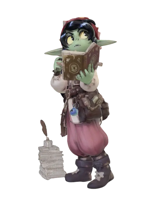 3D model for Quillbound Archivist