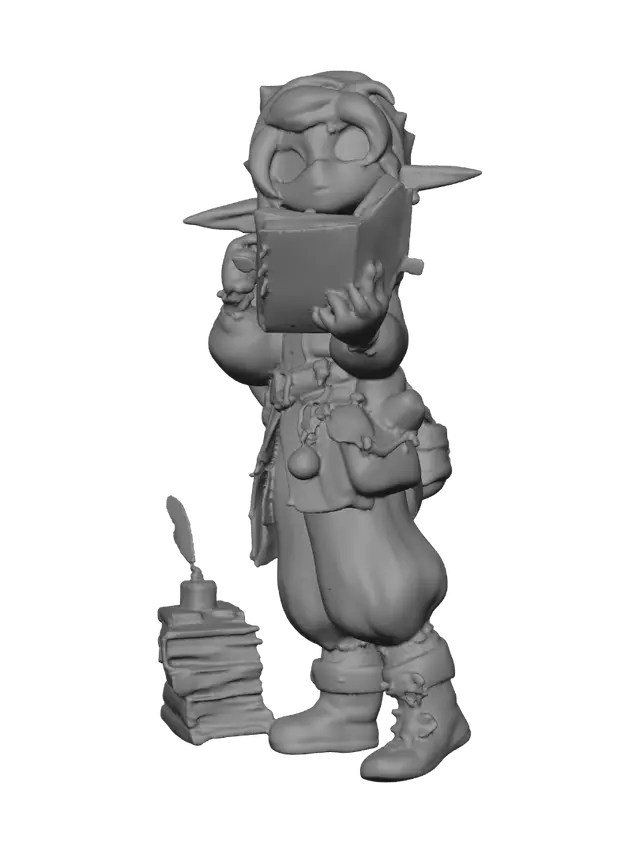 3D model for Quillbound Archivist