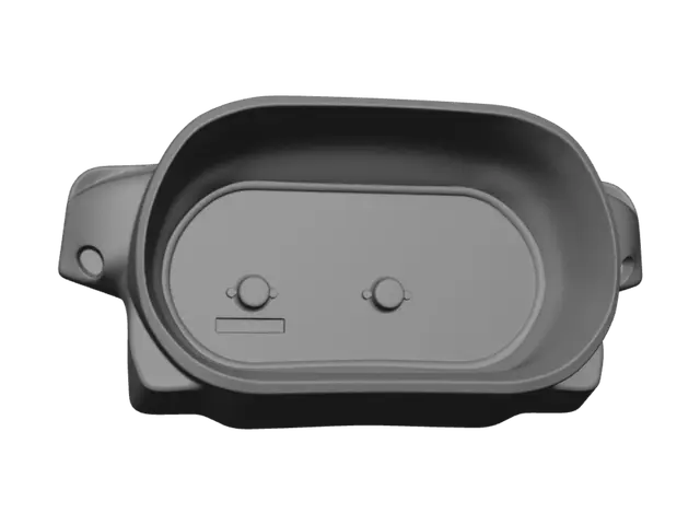 3D model for Ape dashboard gauge cluster