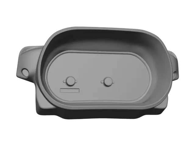 3D model for Ape dashboard gauge cluster