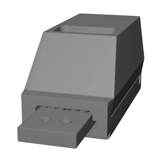 3D model for USB Hub on Wood Floor