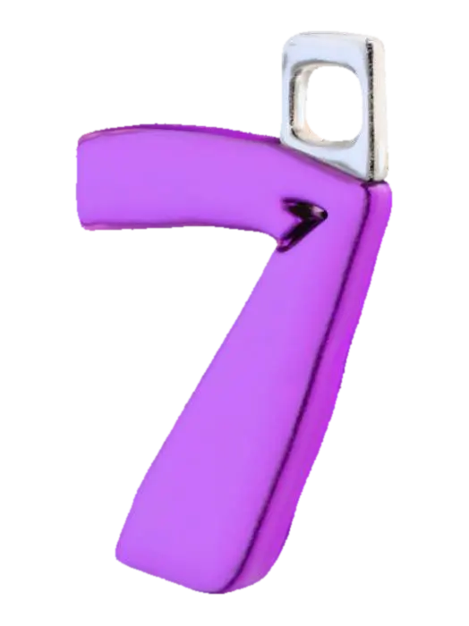 the 7 - Alphabet 3D model, vytvořený pomocí AI