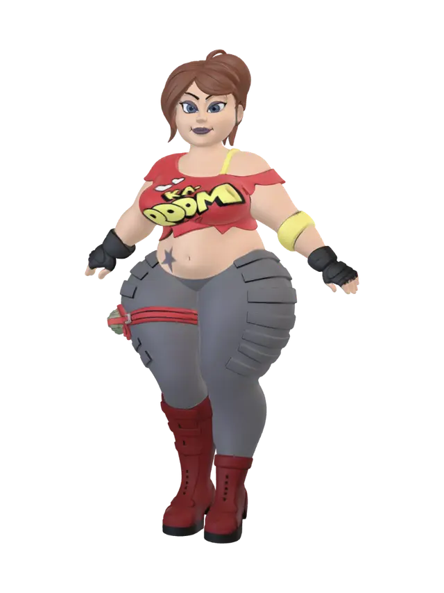 3D model for Boom Babe