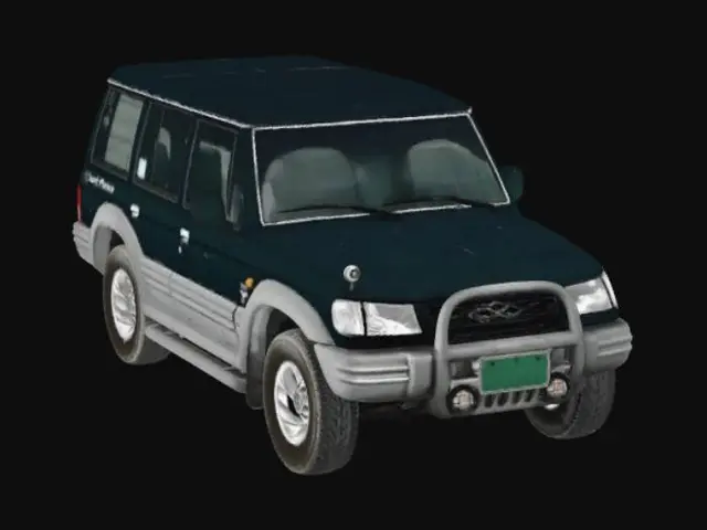 3D model for Hyundai Turbo Wagon on the street