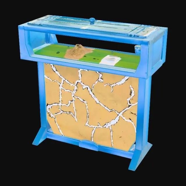 3D model for Cracked Earth Terrarium ant farm