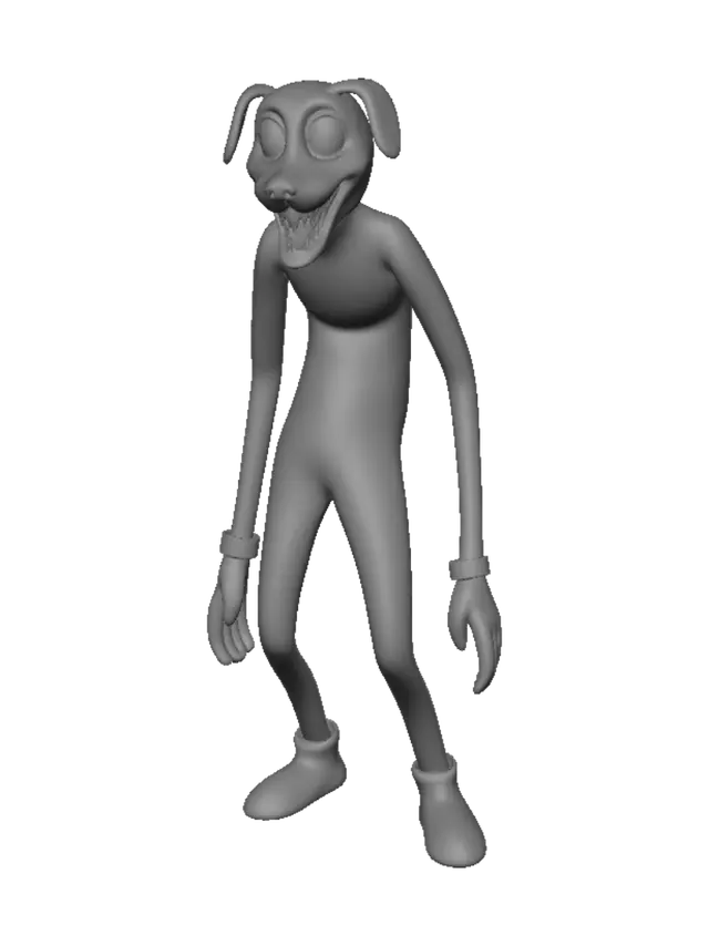 3D model for Midnight Pupper