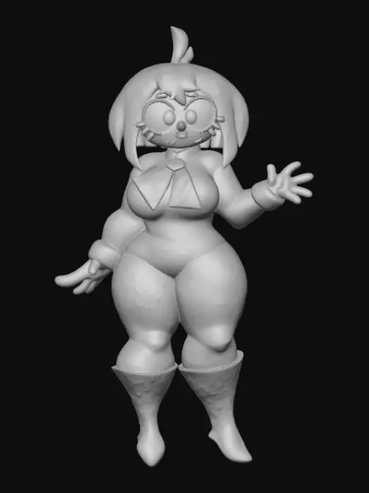 3D model for Pink Knight