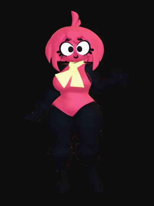 3D model for Pink Knight