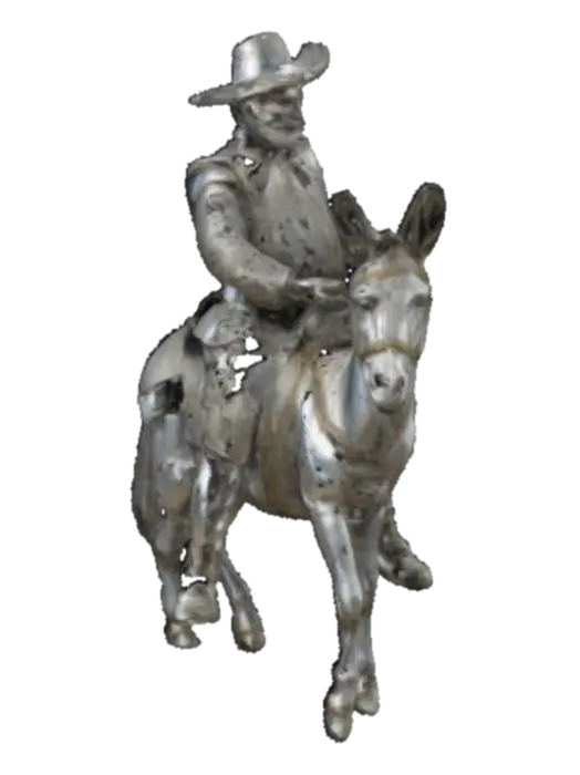 model_0 - Gentileschi 3D model, vytvořený pomocí AI