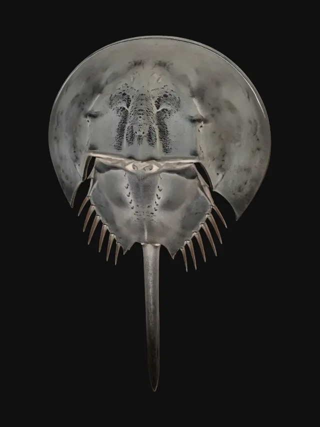 3D model for Spiked Shield on a Stem
