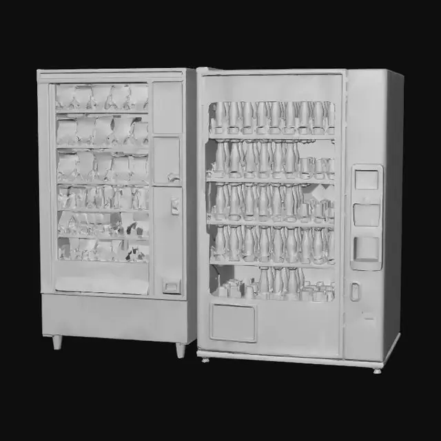 3D model for Snack and Soda Vending Machines