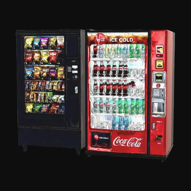 3D model for Snack and Soda Vending Machines