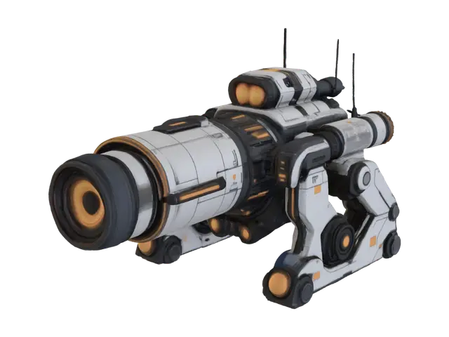 3D model for Aurora Siege Cannon