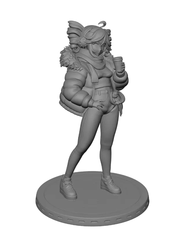 3D model for Winter Latte