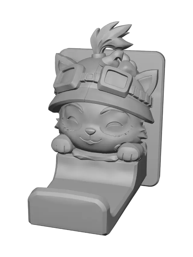 3D model for Headphone Hanger Cat Stand