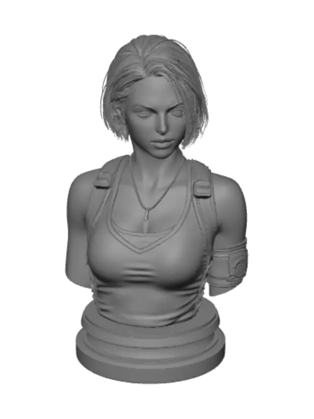 3D model for White-Eyed Survivor