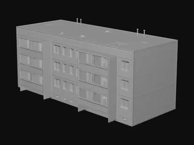 3D model for Apartment Building