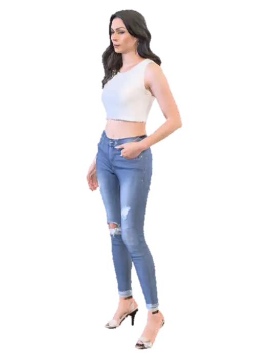 Fashion Pose - Trendy 3D model, vytvořený pomocí AI