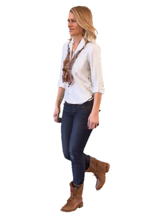 Woman walking - Lifestyle 3D model, vytvořený pomocí AI