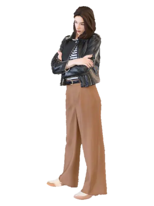 Casual Confidence - Cool 3D model, vytvořený pomocí AI