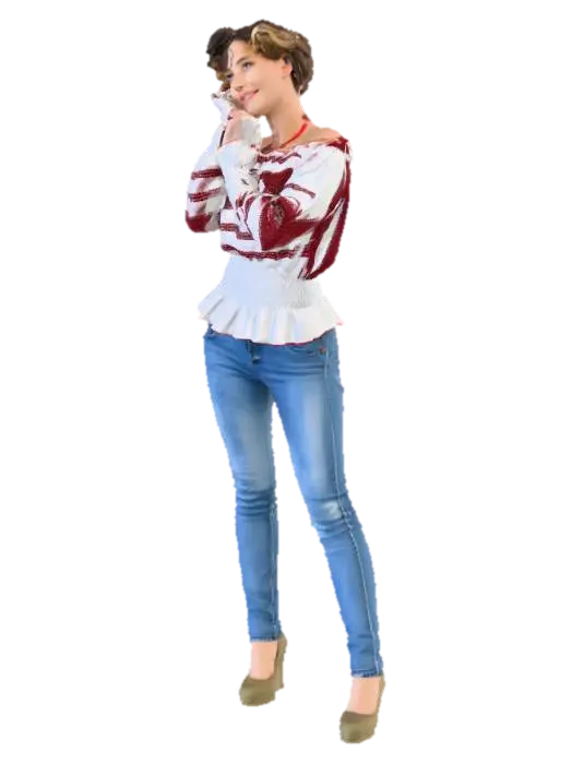 Modelo 3D de Fashionable Reflection, gerado por IA