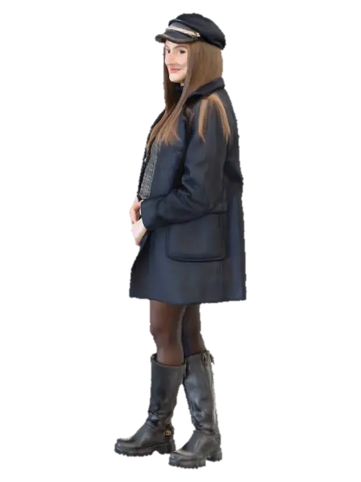 Stylish in Black - Trendy 3D model, vytvořený pomocí AI