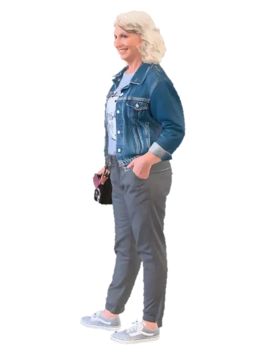 3D model for Casual Denim Snoopy Look