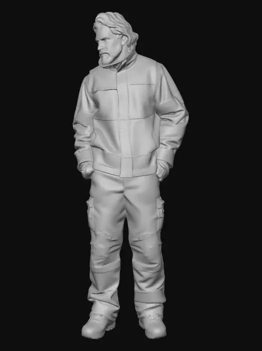 3D model for man work