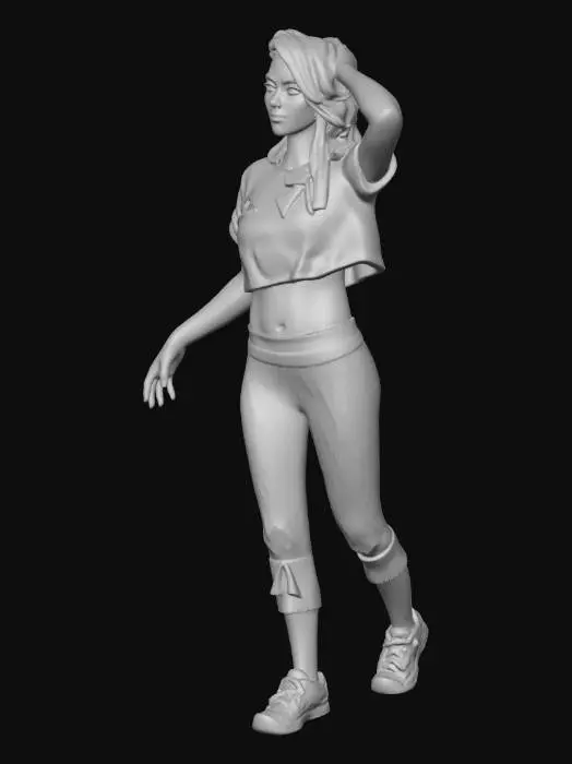 3D model for Dynamic Athletic Pose