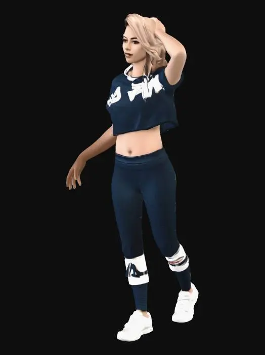 3D model for Dynamic Athletic Pose