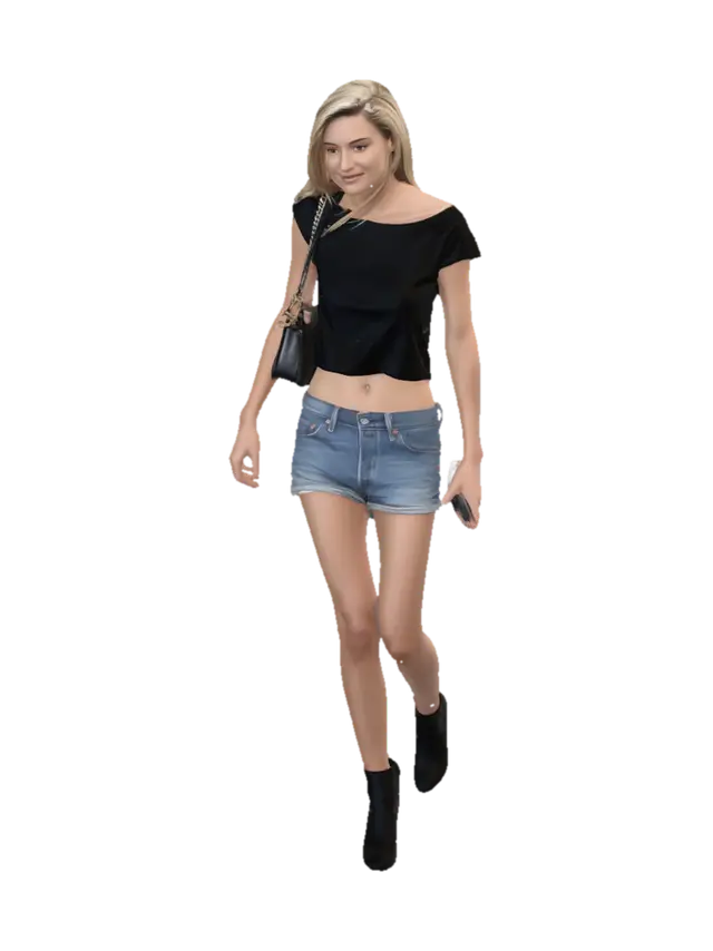 Casual Street Style - Photography 3D model, vytvořený pomocí AI