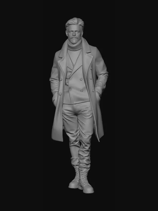 3D model for Winter Gentleman