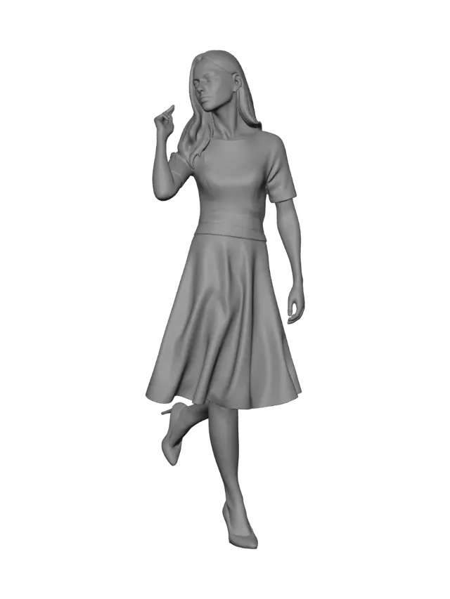 3D model for Bold Stripes