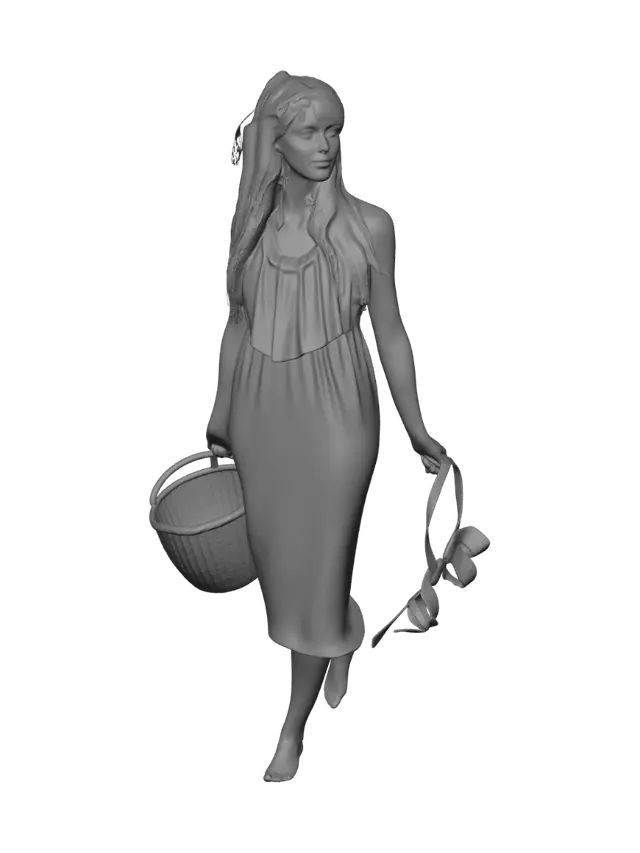 3D model for Scarlet in the Night