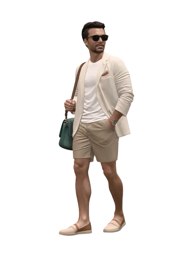 3D model for Casual Summer Dapper