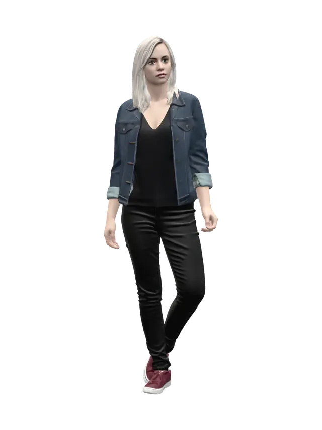 3D model for Casual.Denim.Chic