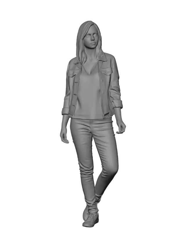 3D model for Casual.Denim.Chic