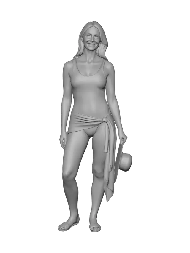 3D model for Blue Sunlit Grace