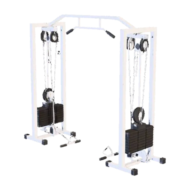 Cable Crossover Machine - Weight 3D model, vytvořený pomocí AI