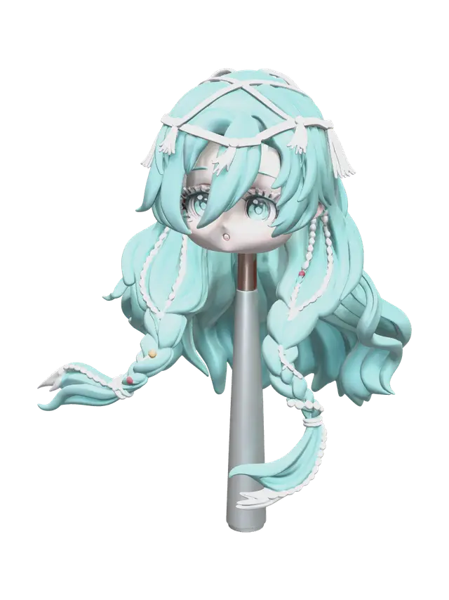 3D model for Modern Anime Boy Hair