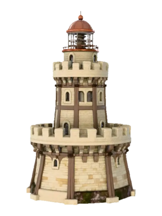 3D model for Stormwatch Lighthouse