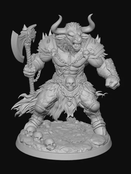 3D model for Minotaurus
