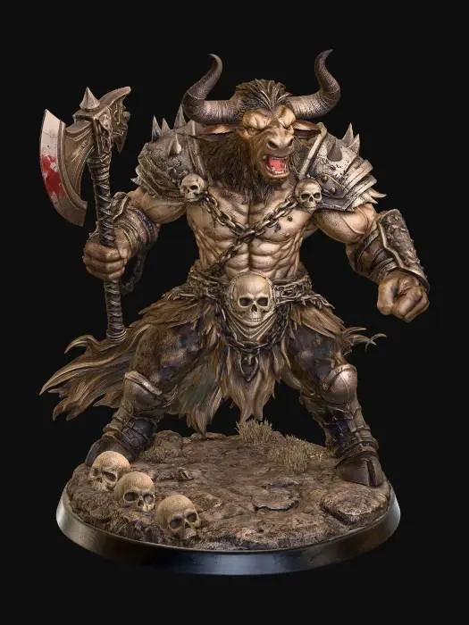 3D model for Minotaurus