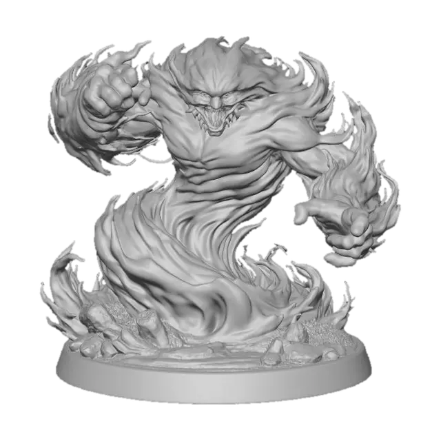3D model for Water Elemental